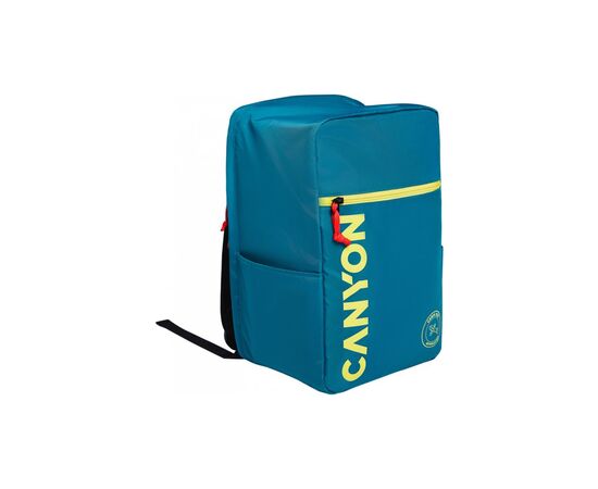 Рюкзак для ноутбука Canyon 15.6" CSZ02 Cabin size backpack, Dark Aquamarine (CNS-CSZ02DGN01), изображение 2 Рюкзак для ноутбука Canyon 15.6" CSZ02 Cabin size backpack, Dark Aquamarine (CNS-CSZ02DGN01), изображение 2