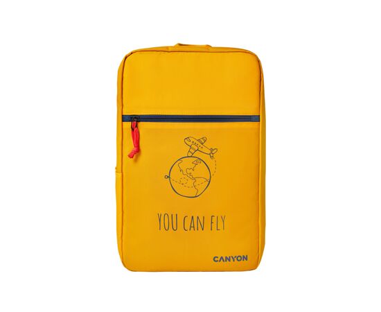 Рюкзак для ноутбука Canyon 15.6" CSZ03 Cabin size backpack, Yellow (CNS-CSZ03YW01), зображення 2 Рюкзак для ноутбука Canyon 15.6" CSZ03 Cabin size backpack, Yellow (CNS-CSZ03YW01), зображення 2