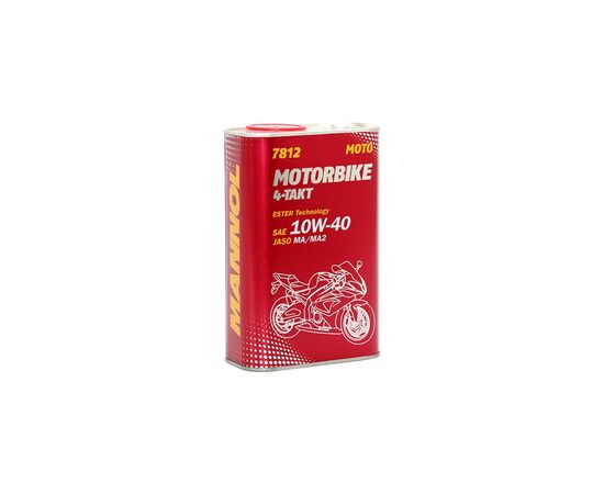 Моторное масло Mannol MOTORBIKE 4-TAKT 1л Metal 10W-40 (MN7812-1ME)