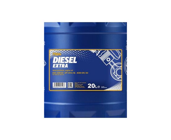 Моторное масло Mannol DIESEL EXTRA 20л 10W-40 (MN7504-20), изображение 2 Моторное масло Mannol DIESEL EXTRA 20л 10W-40 (MN7504-20), изображение 2