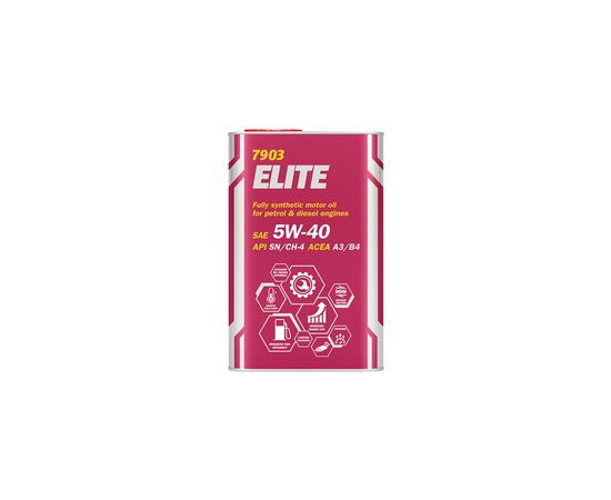 Моторное масло Mannol ELITE 4л Metal 5W-40 (MN7903-4ME)