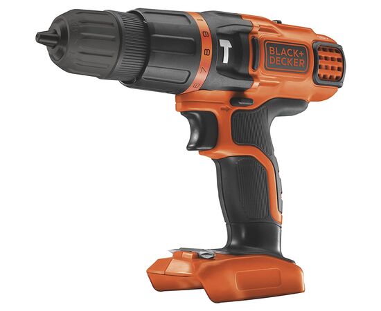 Шуруповерт Black&Decker 18 В, 28 Нм (без АКБ та ЗП) (BDCH188N)