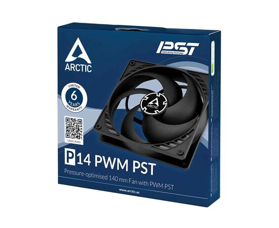Кулер для корпуса Arctic P14 PWM PST (ACFAN00125A), изображение 4 Кулер для корпуса Arctic P14 PWM PST (ACFAN00125A), изображение 4