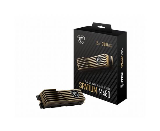 Накопитель SSD M.2 2280 2TB SPATIUM M480 MSI (S78-440Q150-P83), изображение 5 Накопитель SSD M.2 2280 2TB SPATIUM M480 MSI (S78-440Q150-P83), изображение 5