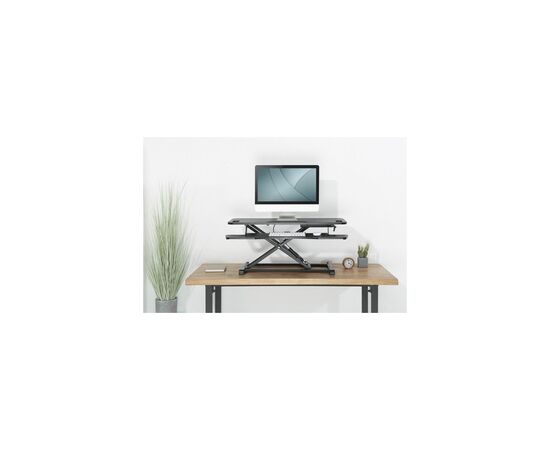 Столик для ноутбука Digitus Ergonomic Workspace Riser, 11-46cm, black (DA-90380-1), изображение 2 Столик для ноутбука Digitus Ergonomic Workspace Riser, 11-46cm, black (DA-90380-1), изображение 2