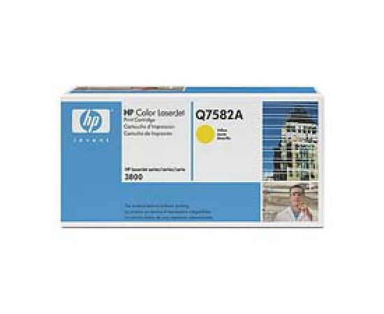 Картридж HP CLJ 3800 series/ Yellow (Q7582A)
