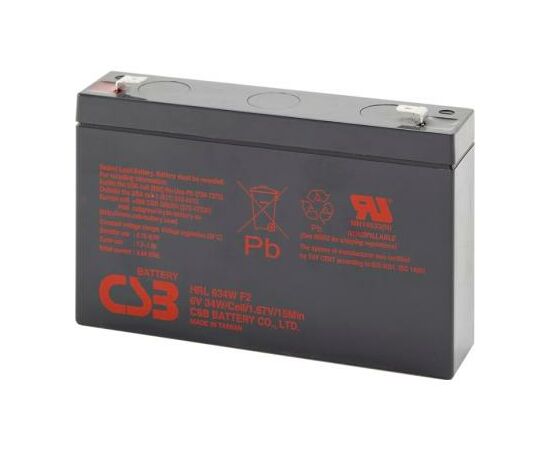 Батарея к ИБП CSB 6В 9 Ач (HRL634WF2/ HRL634WF2FR)