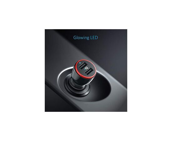 Зарядное устройство Anker PowerDrive 2 24W 2xUSB V3 (Black) (A2310G11), изображение 7 Зарядное устройство Anker PowerDrive 2 24W 2xUSB V3 (Black) (A2310G11), изображение 7