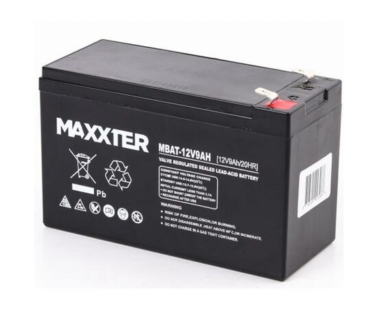 Батарея к ИБП Maxxter 12V 9AH (MBAT-12V9AH)