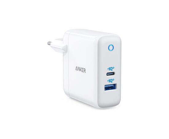 Зарядний пристрій Anker PowerPort+ Atom III 45W USB-C+15W USB-A (White) (A2322G21)