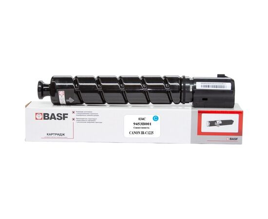 Тонер-картридж BASF Canon 034, 9453B001 Cyan (KT-034C)