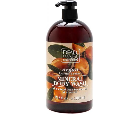 Гель для душа Dead Sea Collection с аргановым маслом 1000 мл (7290102259397)