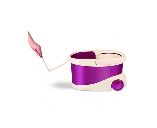 Комплект для уборки Planet Household Spin Mop Gold (6843), изображение 2 Комплект для уборки Planet Household Spin Mop Gold (6843), изображение 2