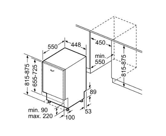 Посудомоечная машина Siemens SR63HX65MK, изображение 7 Посудомоечная машина Siemens SR63HX65MK, изображение 7