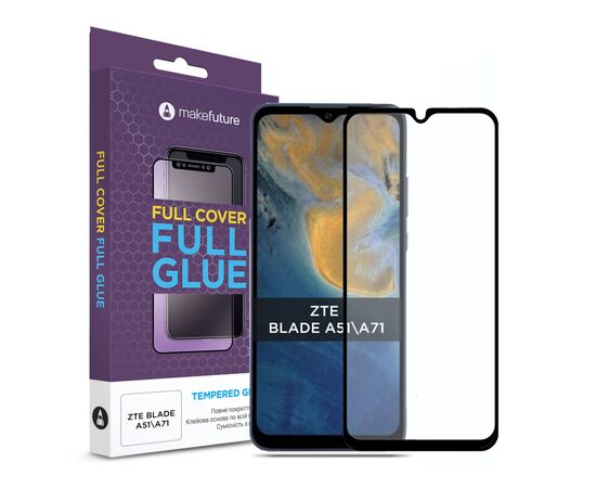 Скло захисне MakeFuture ZTE Blade A51/A71 (MGF-ZBA51/A71)