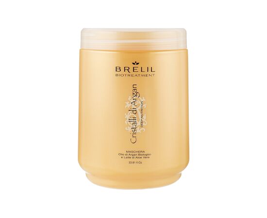 Маска для волосся Brelil Bio Traitement Cristalli d'Argan олія Аргани та Алое 1 л (8011935067305)