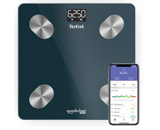 Весы напольные Tefal BM9620S1, изображение 2 Весы напольные Tefal BM9620S1, изображение 2
