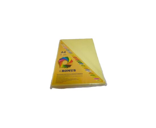 Папір Romus A4 160 г/м2 100sh Yellow (R50584)
