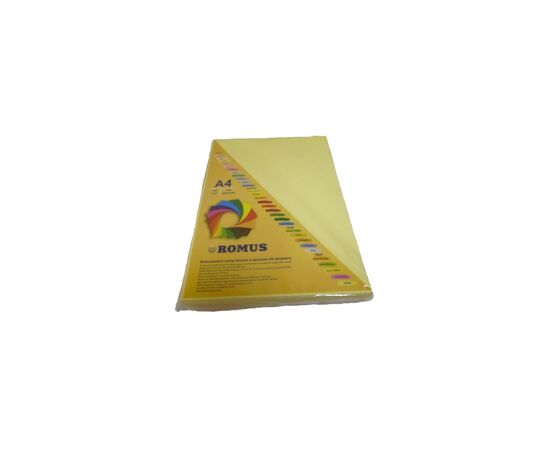 Папір Romus A4 80 г/м2 100sh Yellow (R50577)