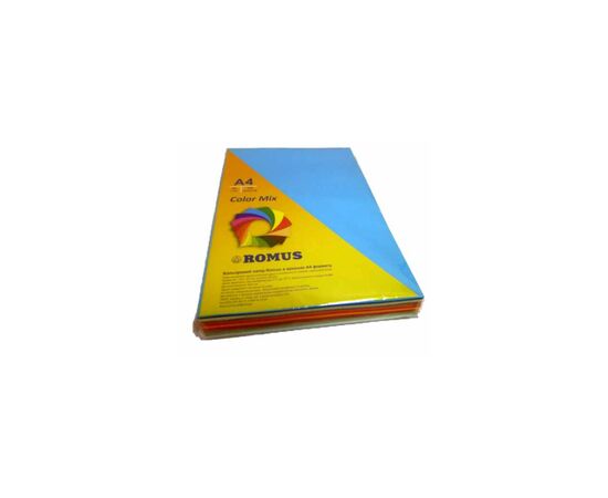 Бумага Romus A4 80 г/м2 245sh, 7colors, Mix Color (R51048)