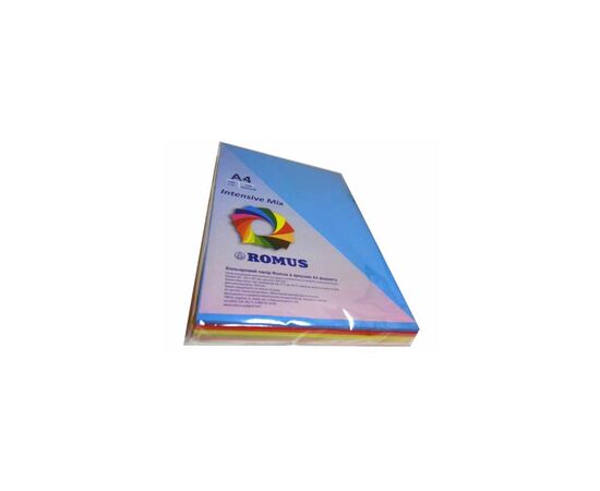 Бумага Romus A4 80 г/м2 250sh, 5colors, Mix Intensive (R51291)