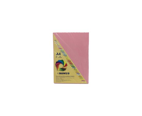 Бумага Romus A4 160 г/м2 100sh Pink (R50621)
