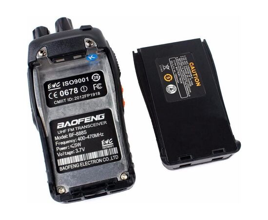 Портативна рація Baofeng BF-888S Six Pack комплект 6 шт (BF-888S Six Pack), зображення 5 Портативна рація Baofeng BF-888S Six Pack комплект 6 шт (BF-888S Six Pack), зображення 5