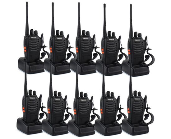 Портативная рация Baofeng BF-888S Ten Pack комплект 10 шт (BF-888S Ten Pack)