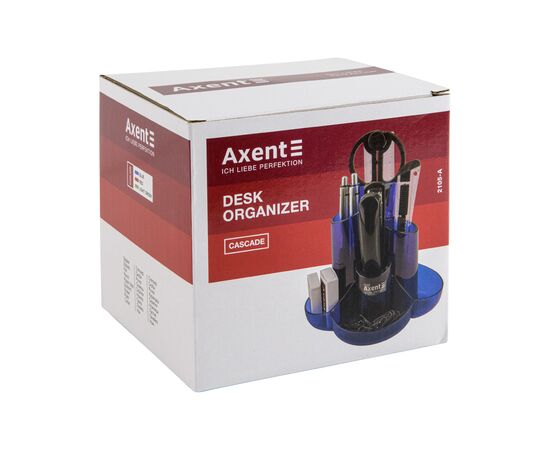 Настольный набор Axent Cascade, черный (2105-01-A), изображение 2 Настольный набор Axent Cascade, черный (2105-01-A), изображение 2