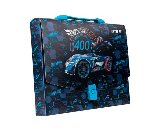 Папка - портфель Kite Hot Wheels (HW20-209), изображение 2 Папка - портфель Kite Hot Wheels (HW20-209), изображение 2