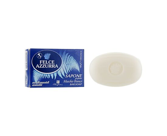 Тверде мило Felce Azzurra Muschio Bianco 100 г (8001280029912)