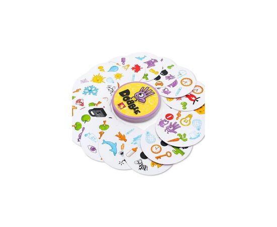 Настільна гра Аsmodee Dobble. Spot It! укр. (345), зображення 3 Настільна гра Аsmodee Dobble. Spot It! укр. (345), зображення 3