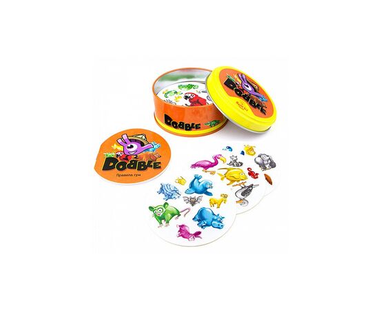 Настільна гра Аsmodee Dobble Animaux укр. (6289), зображення 4 Настільна гра Аsmodee Dobble Animaux укр. (6289), зображення 4