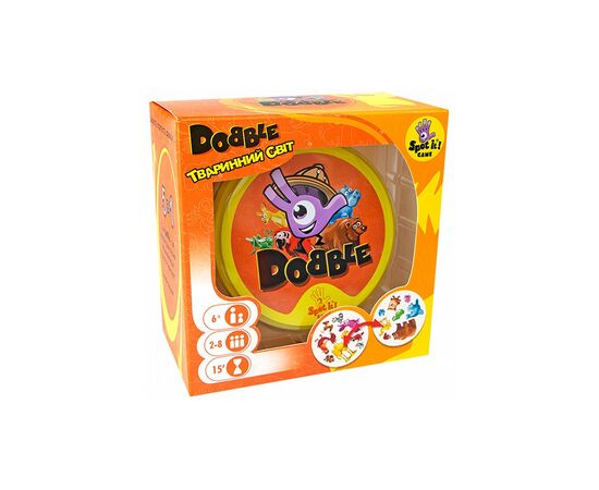 Настольная игра Аsmodee Dobble Animaux укр. (6289)
