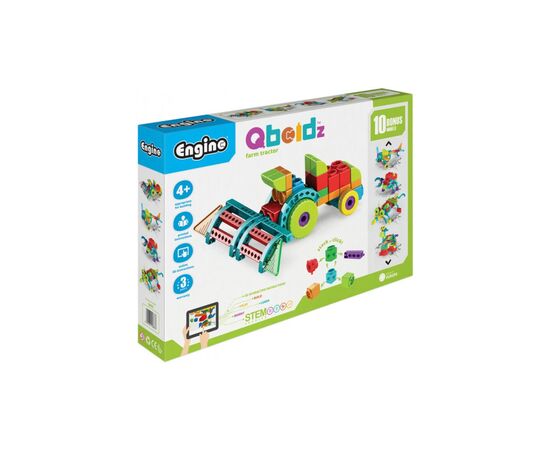 Конструктор Engino Qboidz Фермерський трактор з 10 бонусними (QB50)