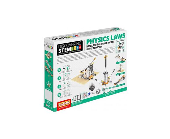 Конструктор Engino Stem Закон Ньютона и Скатные плоскости (STEM902)
