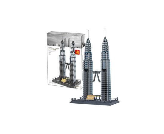 Конструктор Wange Башни Петронас, Малайзия (WNG-Petronas-Towers), изображение 4 Конструктор Wange Башни Петронас, Малайзия (WNG-Petronas-Towers), изображение 4
