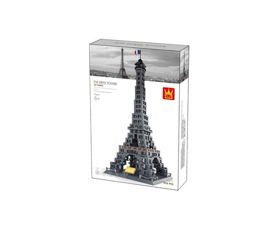 Конструктор Wange Эйфелева башня, Париж, Франция (WNG-Tour-Eiffel), изображение 2 Конструктор Wange Эйфелева башня, Париж, Франция (WNG-Tour-Eiffel), изображение 2