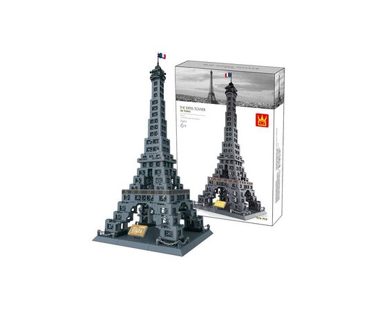 Конструктор Wange Эйфелева башня, Париж, Франция (WNG-Tour-Eiffel), изображение 5 Конструктор Wange Эйфелева башня, Париж, Франция (WNG-Tour-Eiffel), изображение 5