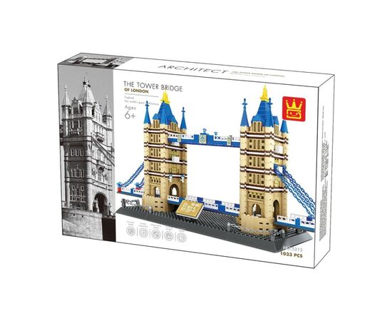 Конструктор Wange Тауэрский мост, Лондон, Англия (WNG-Tower-Bridge), изображение 4 Конструктор Wange Тауэрский мост, Лондон, Англия (WNG-Tower-Bridge), изображение 4