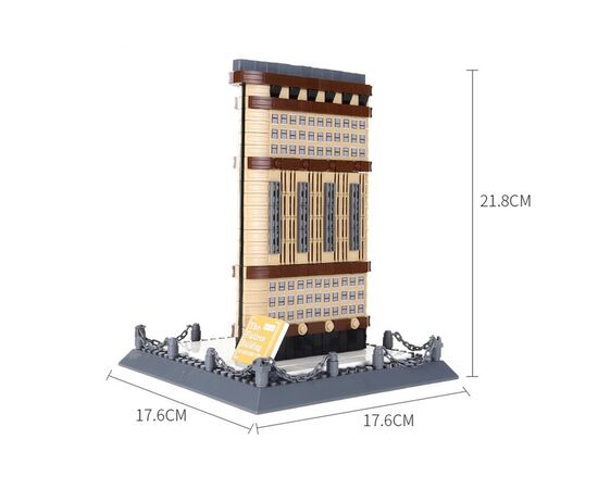 Конструктор Wange Флэтайрон-билдинг, Нью-Йорк, США (WNG-Flatiron-Building), изображение 2 Конструктор Wange Флэтайрон-билдинг, Нью-Йорк, США (WNG-Flatiron-Building), изображение 2