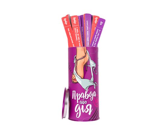 Настольная игра 18+ Fun Games Shop Правда или Действие: для Пар, украинский (FGS18)