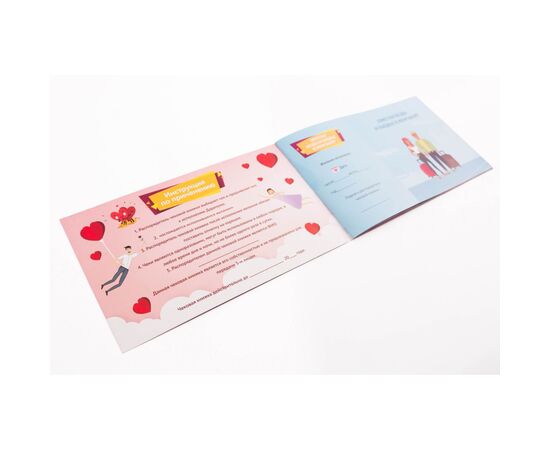 Настольная игра 18+ Fun Games Shop Чековая Книга Желаний: для Нее, русский (FGS16), изображение 2 Настольная игра 18+ Fun Games Shop Чековая Книга Желаний: для Нее, русский (FGS16), изображение 2