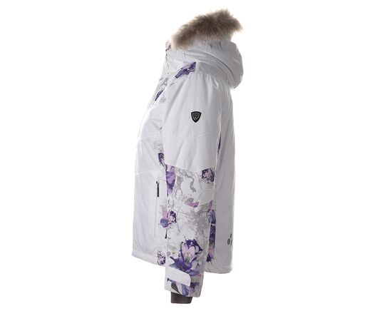 Куртка Huppa CELIA 18350030 белый с принтом/белый 140 (4741468904665), изображение 2 Куртка Huppa CELIA 18350030 белый с принтом/белый 140 (4741468904665), изображение 2