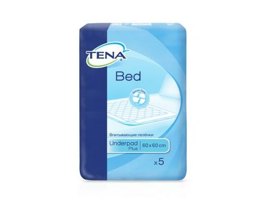Пеленки для младенцев Tena Bed Plus 60х60 см, 5шт (7322540247893/7322540801910)