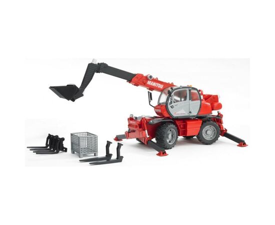 Спецтехніка Bruder Дорожный погрузчик с телескопической стрелой MRT 2150 (02129), зображення 2