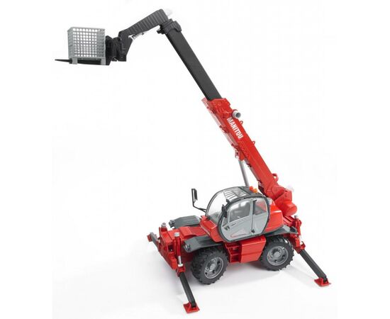 Спецтехніка Bruder Дорожный погрузчик с телескопической стрелой MRT 2150 (02129), зображення 3