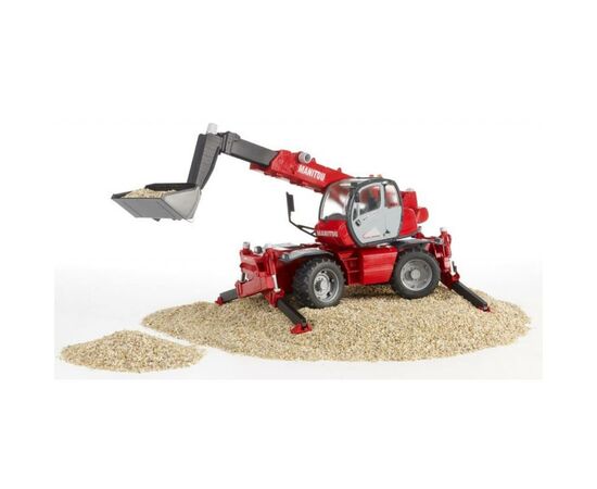 Спецтехніка Bruder Дорожный погрузчик с телескопической стрелой MRT 2150 (02129), зображення 5