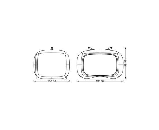 Ночник LEDVANCE NIGHTLUX TOUCH LED 2,5W Retro TV, micro-USB, RGBW (4058075602137), изображение 3 Ночник LEDVANCE NIGHTLUX TOUCH LED 2,5W Retro TV, micro-USB, RGBW (4058075602137), изображение 3