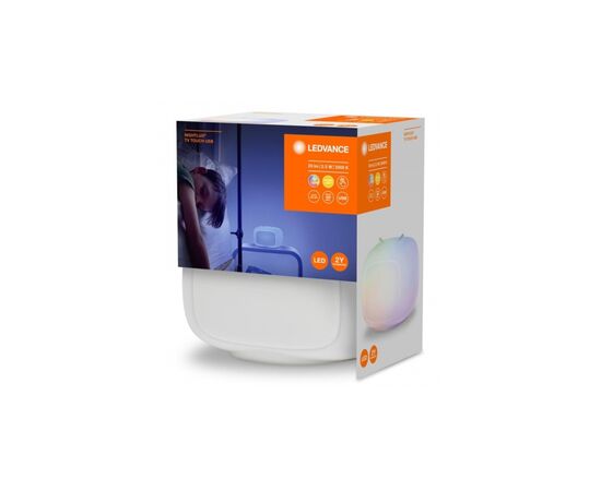 Ночник LEDVANCE NIGHTLUX TOUCH LED 2,5W Retro TV, micro-USB, RGBW (4058075602137)